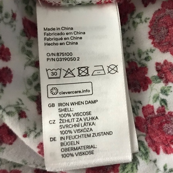 Divided H&M collared button down crop shirt - Picture 4 of 5